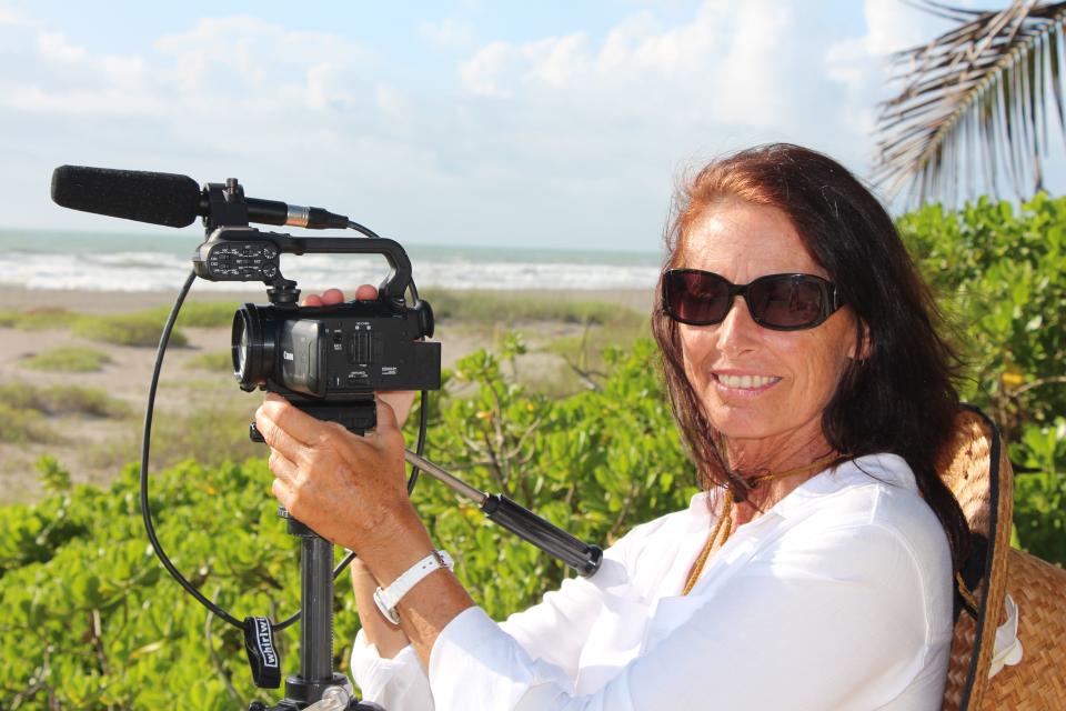 Surfer and filmmaker Dr. Diana Wehrell-Grabowski will premiere her film "Waves of Emotion" at Surfside Playhouse in Cocoa Beach on Saturday, July 8, 2023.