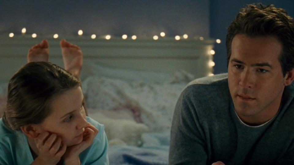 Abigail Breslin and Ryan Reynolds in Definitely, Maybe