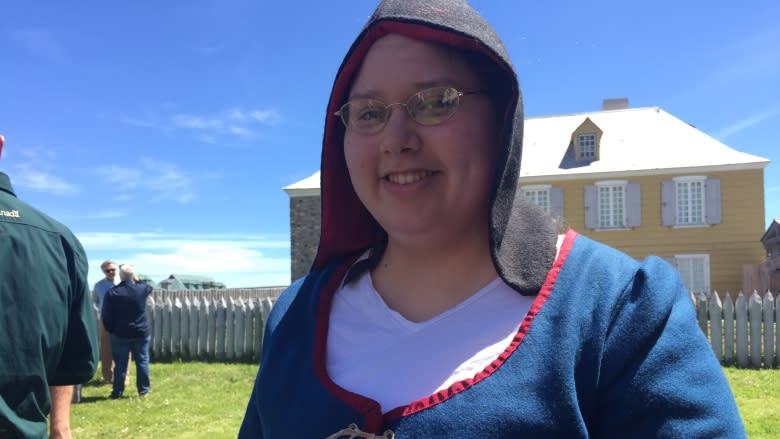 Replica of Mi'kmaq dress first of its type worn at Fortress of Louisbourg since 1700s