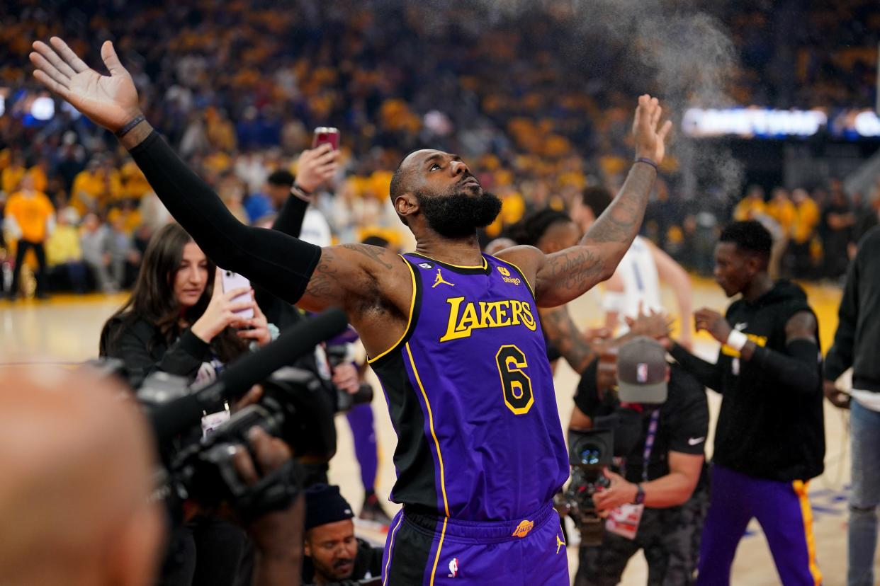 Los Angeles Lakers forward LeBron James earned his 19th All-NBA selection.