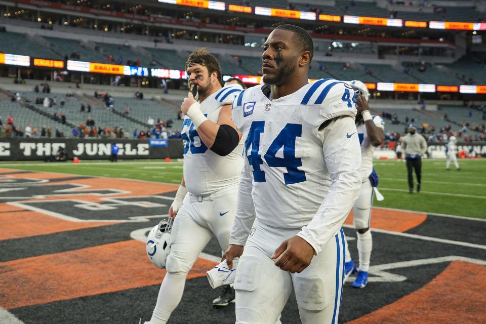 Indianapolis Colts linebacker Zaire Franklin has become one of the top leaders on the team after two straight years of leading the franchise in tackles.