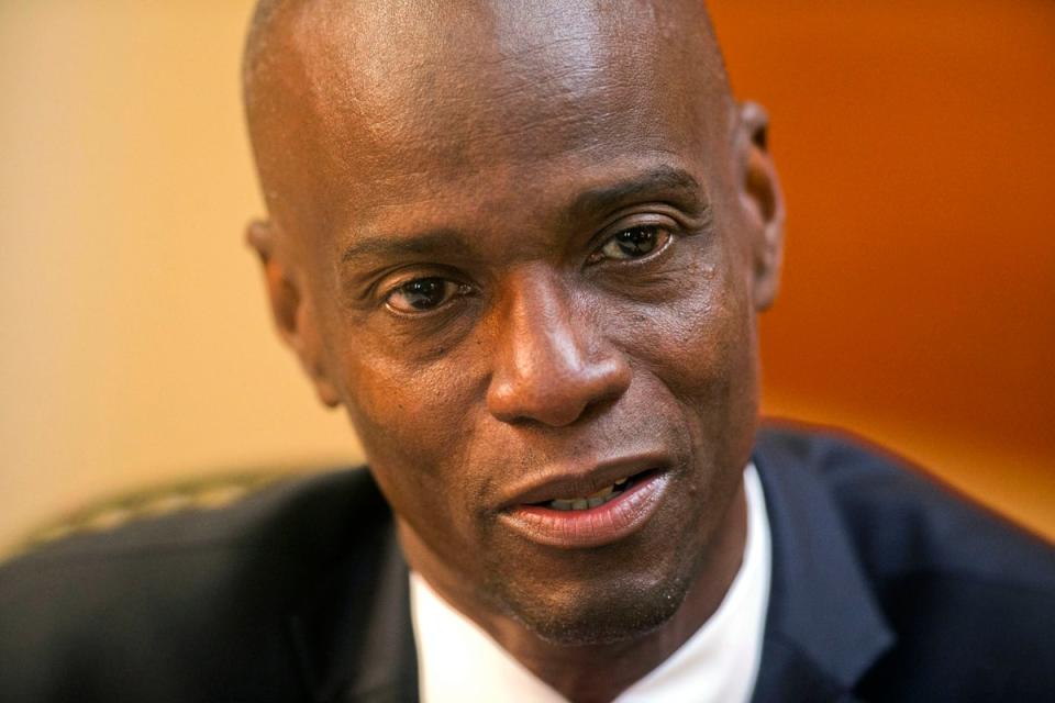 Jovenel Moïse was assissinated in July 2021 (Copyright 2021 The Associated Press. All rights reserved.)