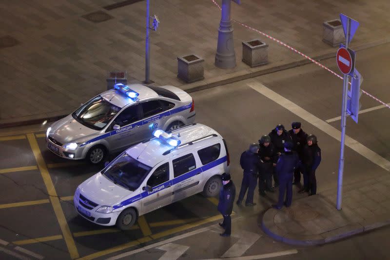 Shooting incident near the Federal Security Service (FSB) building in Moscow