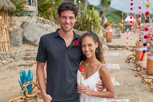 Craig Sjodin/ABC via Getty Images 'Bachelor in Paradise' couple Joe Amabile and Serena Pitt