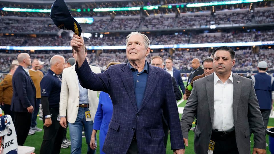 President Bush in attendance in Dallas. - Sam Hodde/Getty Images