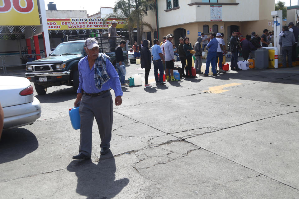 FOTOS | México comienza el 2019 con desabasto de gasolina