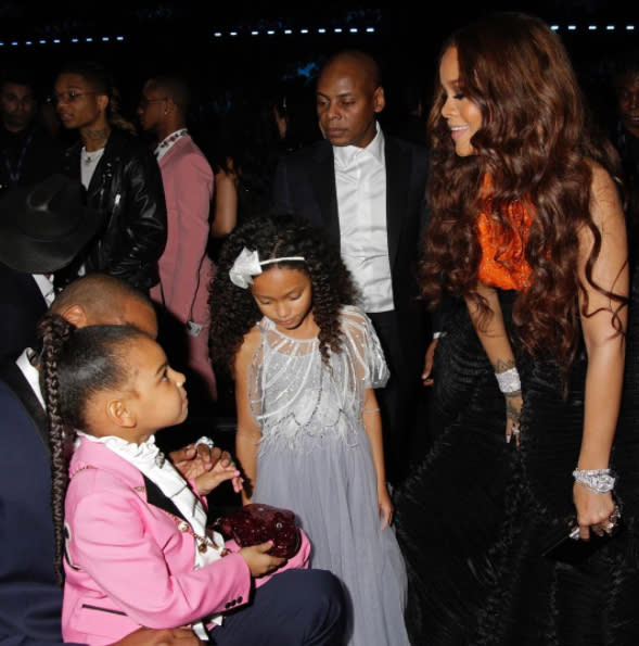 Rihanna and Blue Ivy