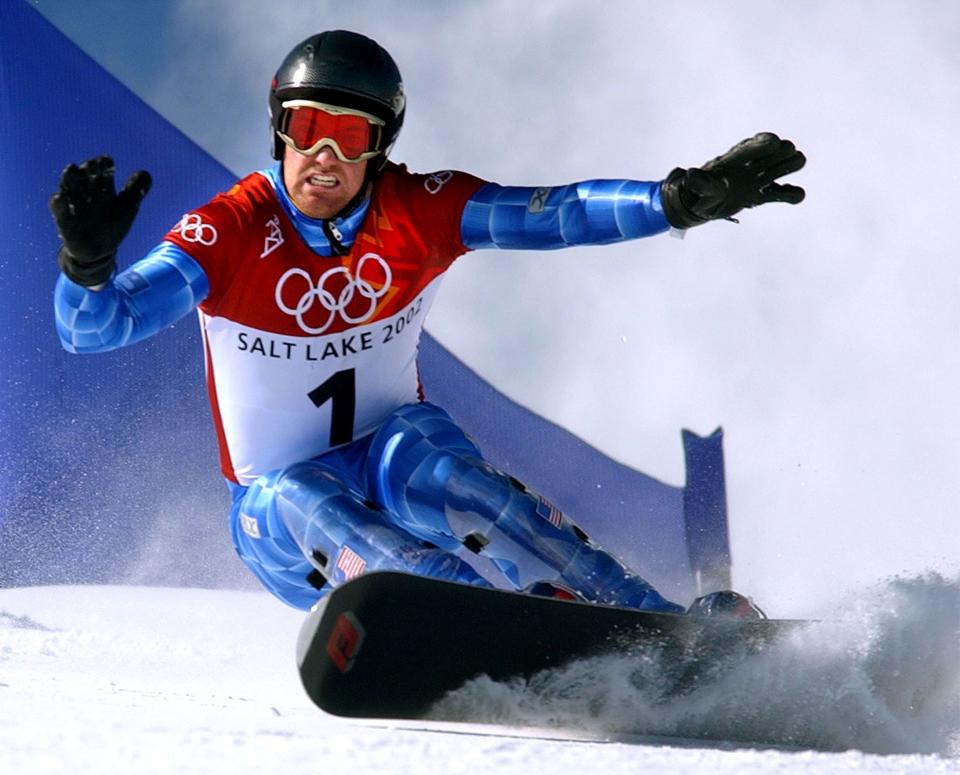 USA’s Chris Klug won the bronze in the men’s parallel giant slalom race at Park City Mountain Resort on Feb. 15, 2002. | Laura Seitz, Deseret News