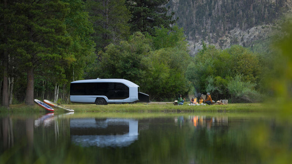 Pebble Flow caravan