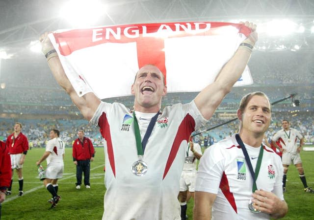 Lawrence Dallaglio helped England win the World Cup in 2003