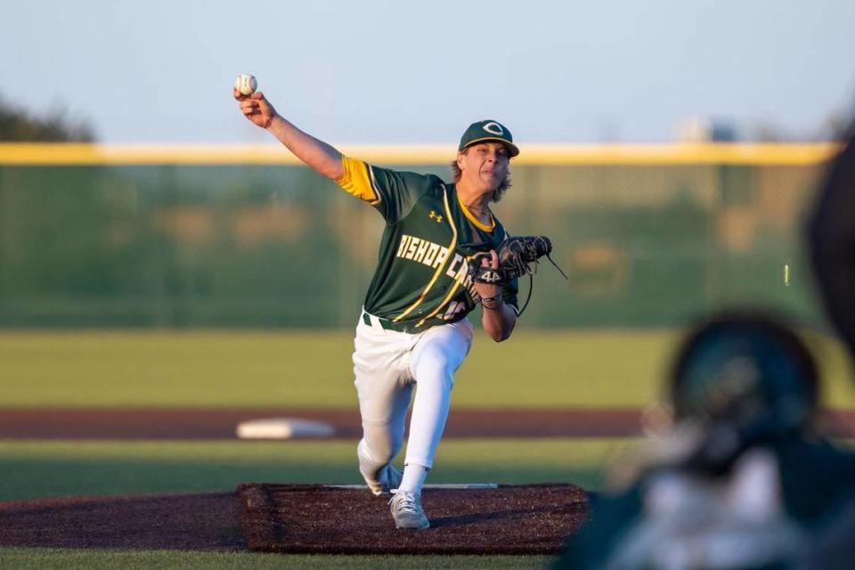 Bishop Carroll senior Shane Holman is one of the top pitchers in the state this season.