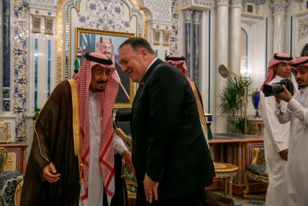 U.S. Secretary of State Pompeo visits Jeddah