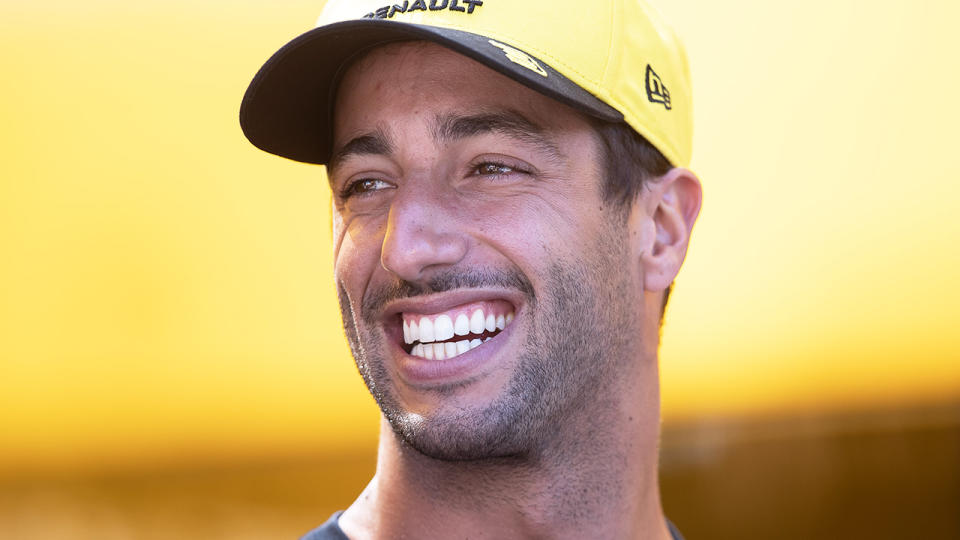 Australian F1 star Daniel Ricciardo is hoping the Australian Open can be a blueprint for the successful running of the Australian GP, scheduled for November. (Photo by Lars Baron/Getty Images)