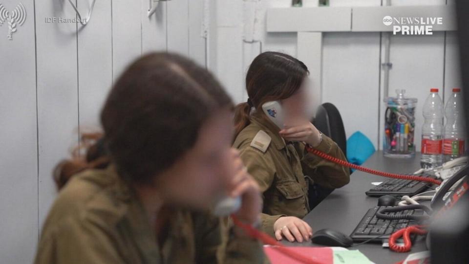 PHOTO: IDF Observation unit soldiers monitor the Israel- Gaza border. (IDF/ABC News)