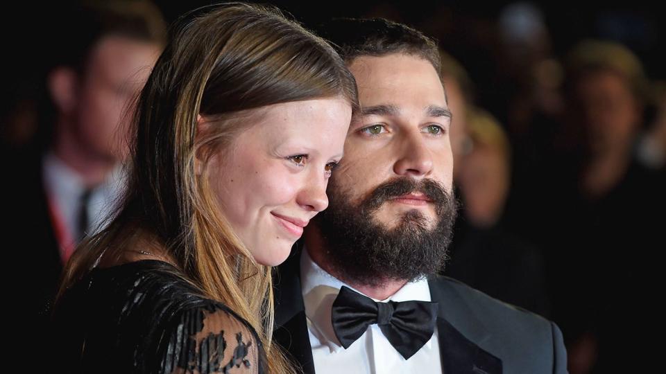 Mia Goth and Shia LeBeouf