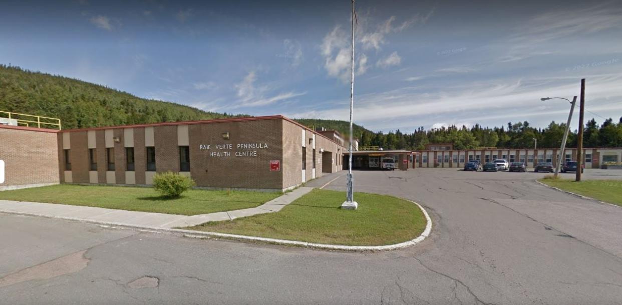 The Baie Verte Peninsula Health Centre is just one of six health centres in central Newfoundland that will experience ER closures due to staffing issues this week. (Google Maps - image credit)