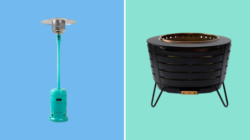 If you're hosting a get-together outside, these products will keep you warm.