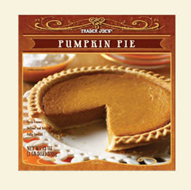 Image of Trader Joe's pumpkin pie