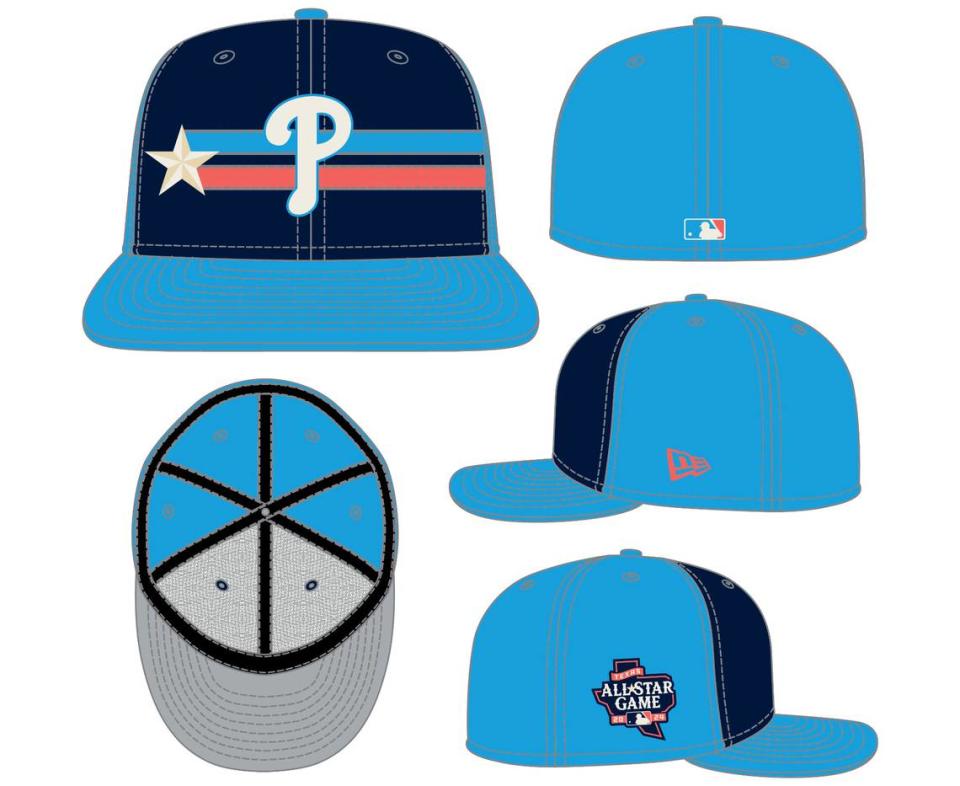 2024 MLB All-Star cap for the National League teams.