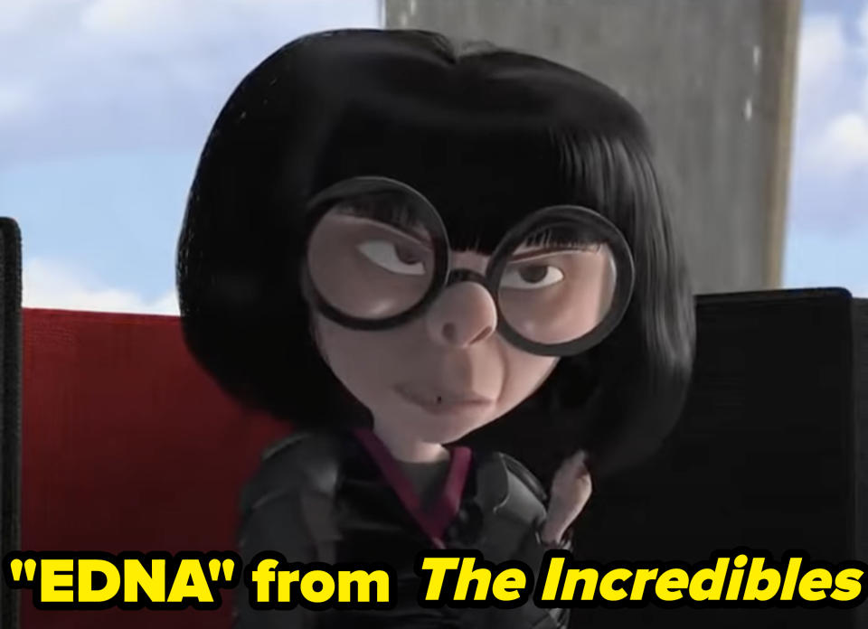 "Edna" from "The Incredibles"