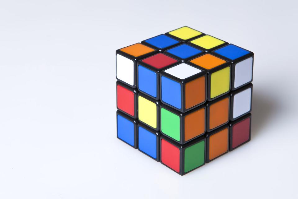 turku, finland   december 18, 2014 rubiks cube invented by a hungarian architect erno rubik in 1974 is famous is 3 dimensional puzzle originally called magic cube