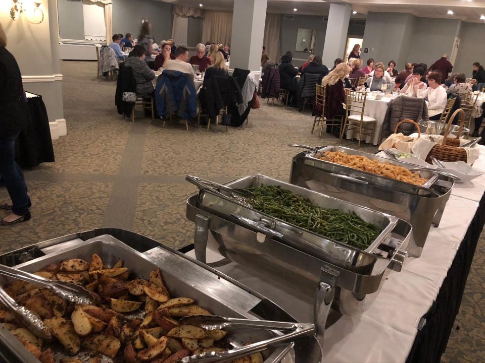 A portion of the spread offered by Traditions At The Glen in 2019. The Thanksgiving buffet was canceled in 2020 due to COVID-19.