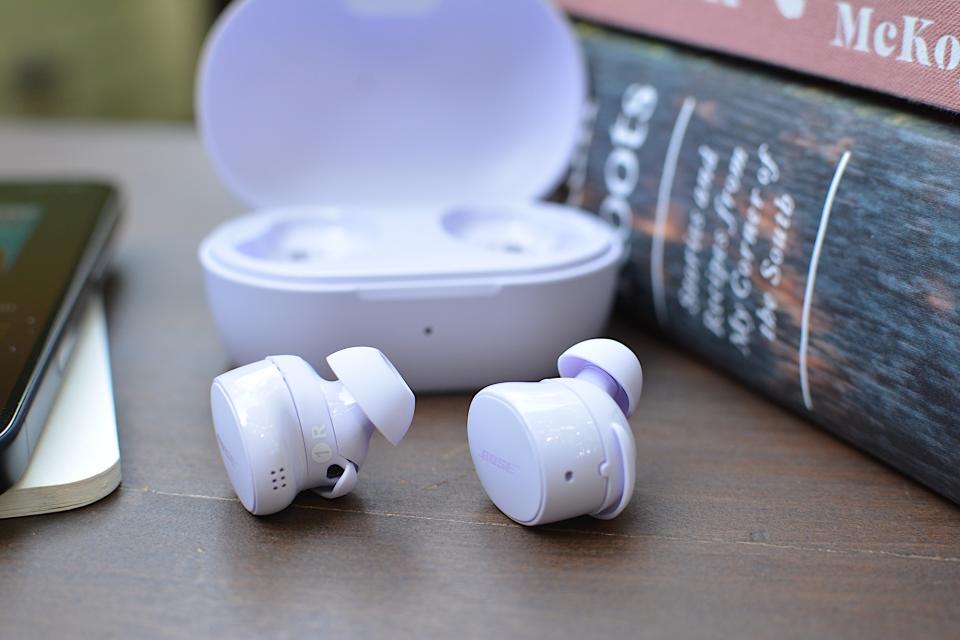 Smaller earbuds offer a better fit and improved comfort. 