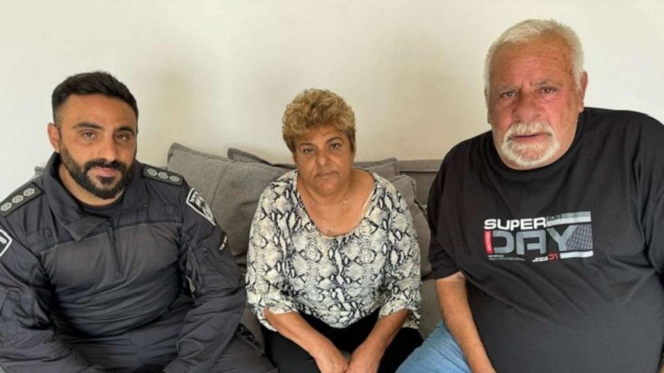 PHOTO: Rachel and David were held hostage in their home by Hamas militants and their son was involved in their rescue. (James Longman/ABC News)
