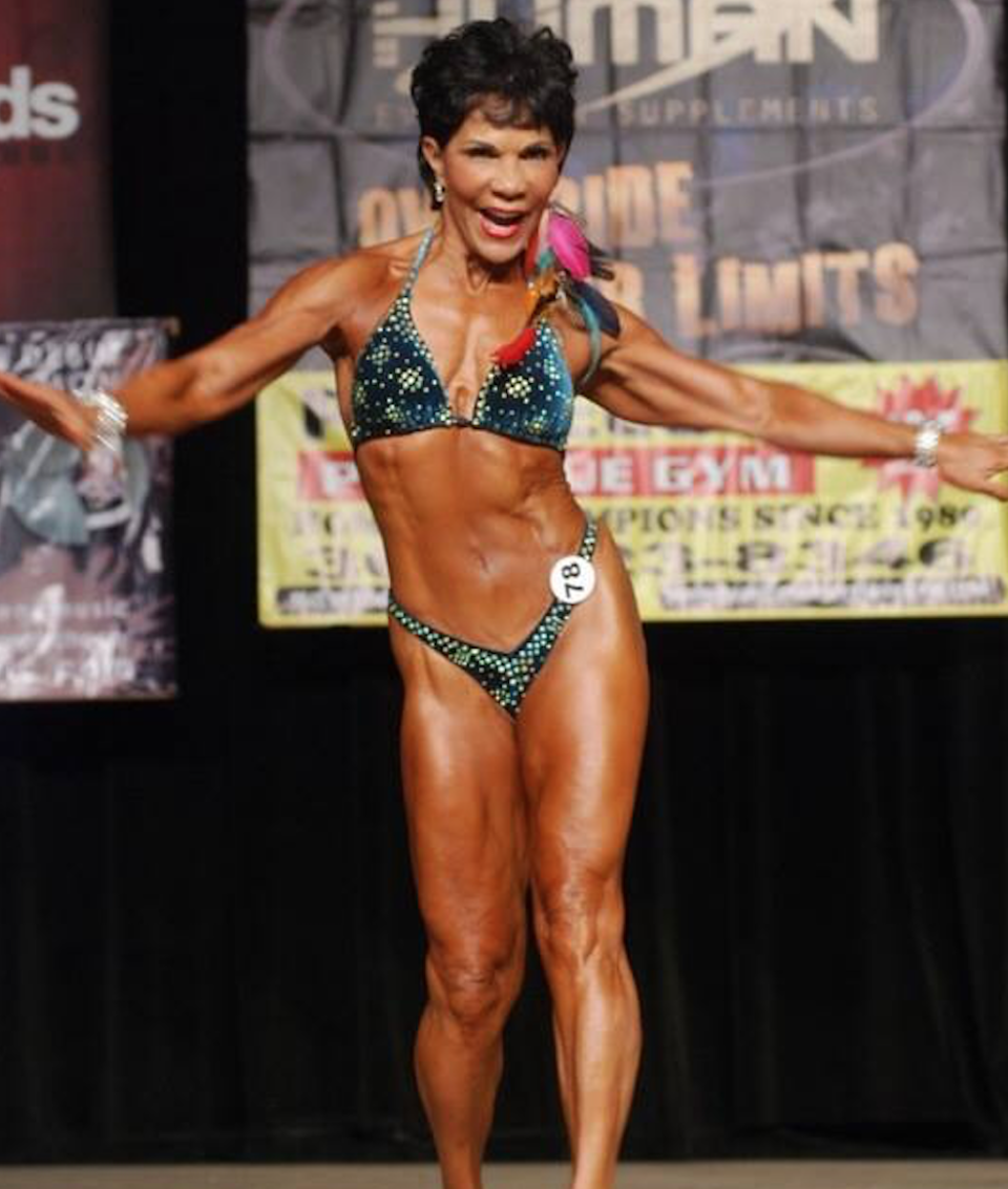 Josefina Monasterio is a 71-year-old bodybuilder