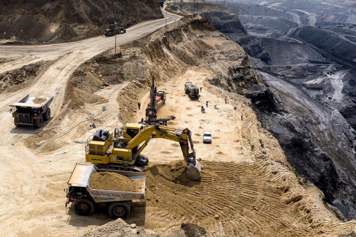 Demand for coal underpins an expected rapid rebound in global CO2 emissions, a report says (AFP via Getty Images)