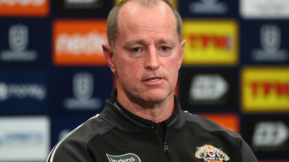 The protracted manner in which Wests Tigers eventually confirmed coach Michael Maguire would stay on in 2022 was lashed by Balmain great Garry Jack. (Photo by Chris Hyde/Getty Images)