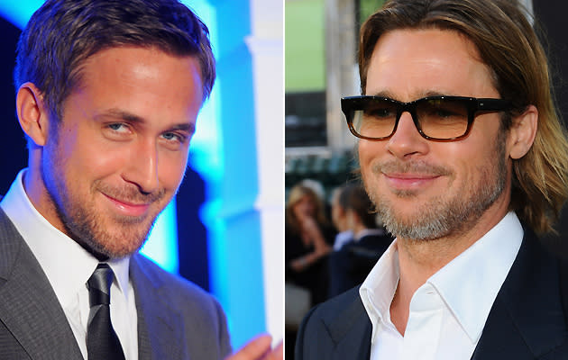 (Ryan Gosling and Brad Pitt)