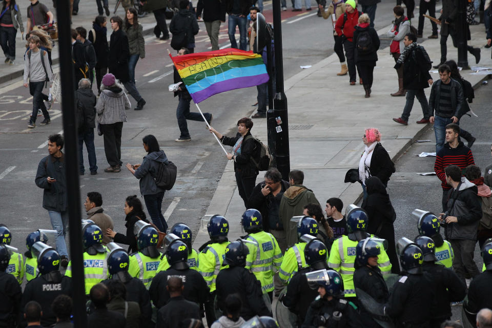 Students Protest Over The Rise In Tuition Fees