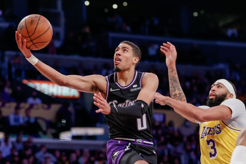 Sacramento Kings guard Tyrese Haliburton was a finalist for the NBA's rookie of the year award in 2021.