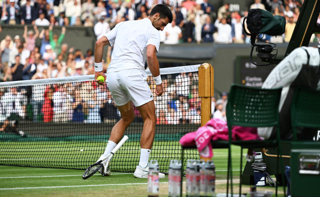 Ons Jabeur 'kicked off court' as Wimbledon outfit furore rocks women's final