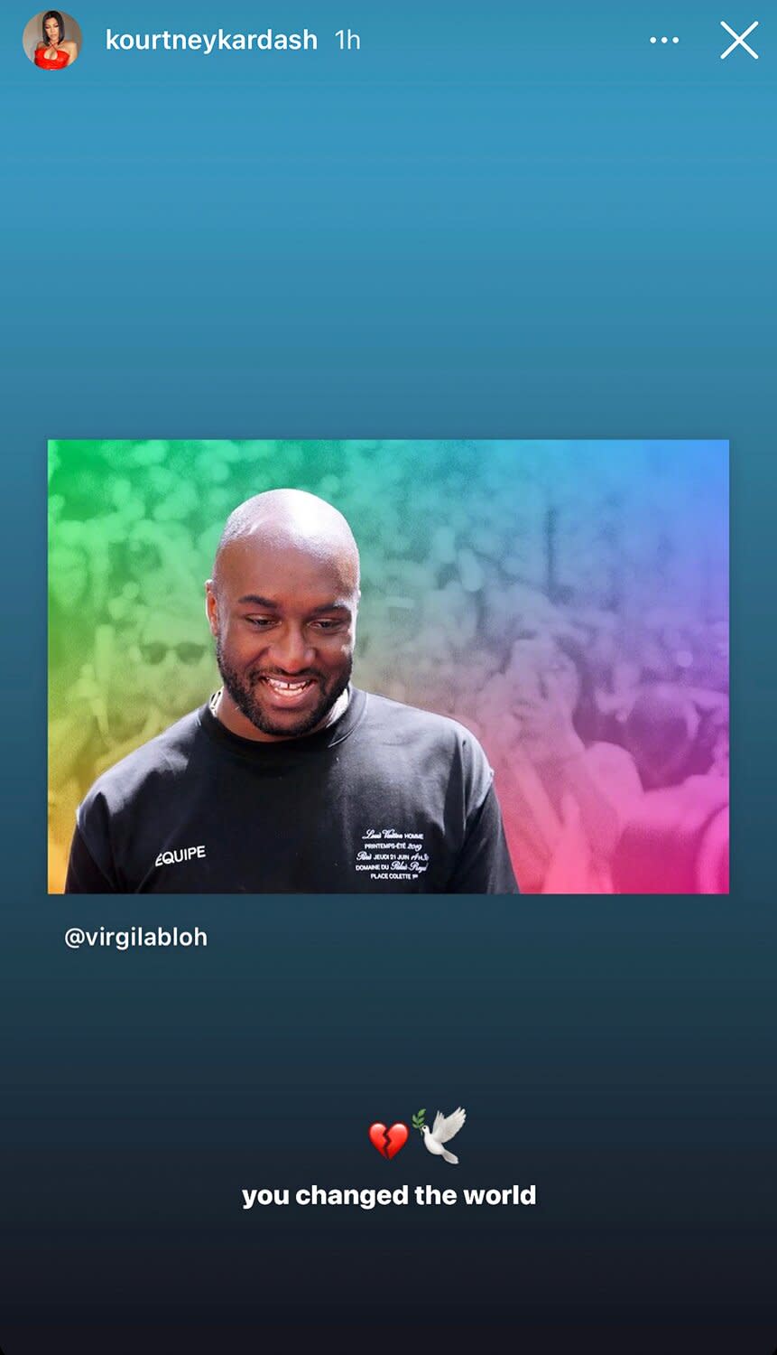 Celebrities React To Virgil Abloh's Death At Age 41