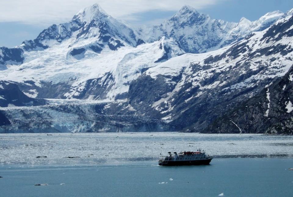 The most popular way to see Glacier Bay is by boat. Peter Christian, chief spokesperson for Public Affairs for the National Park Service’s Alaska region, said highly regulated cruise ships "go slow, and they move through those waters in the way that allows them to show off the marine mammals that exist there without disturbing them."