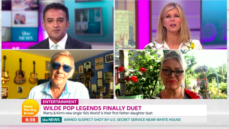 The pop legends appeared on GMB to discuss their new record (ITV)