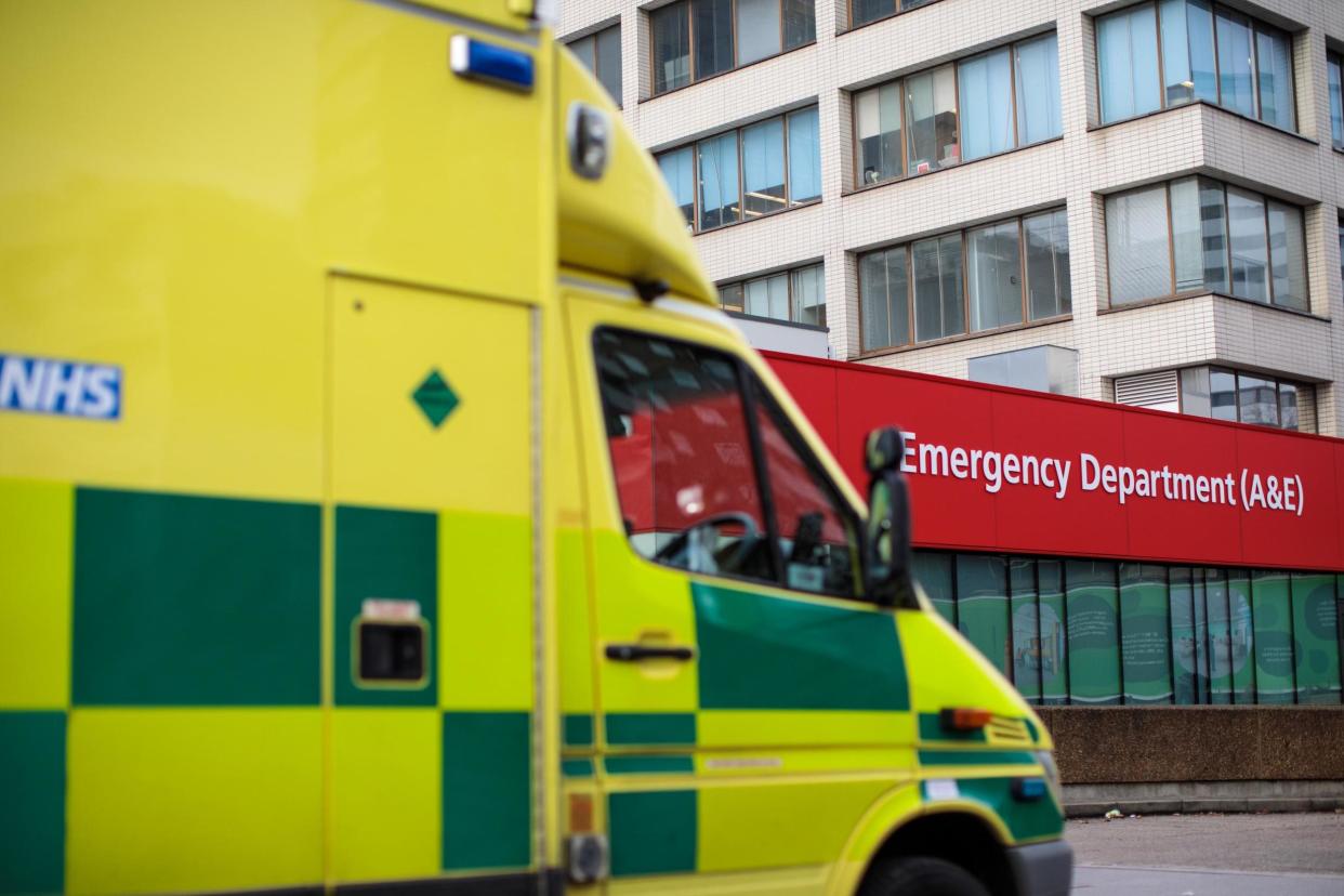 Fury: A man pretended he could not walk to get a lift to hospital to see his friend: Getty Images