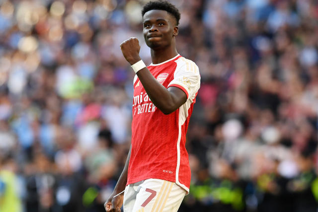 Bukayo Saka 7 Jersey - Arsenal 2023 Home Shirt - Jersey Teams