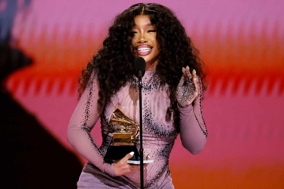 <p>Kevin Winter/Getty</p> SZA