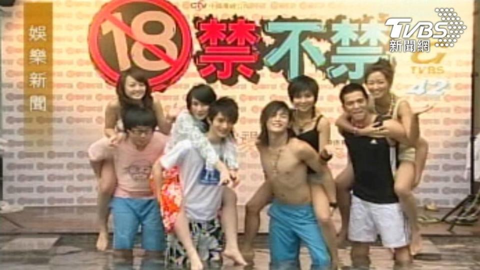 阿本2007年時出演偶像劇《18禁不禁》。（圖／TVBS資料畫面）