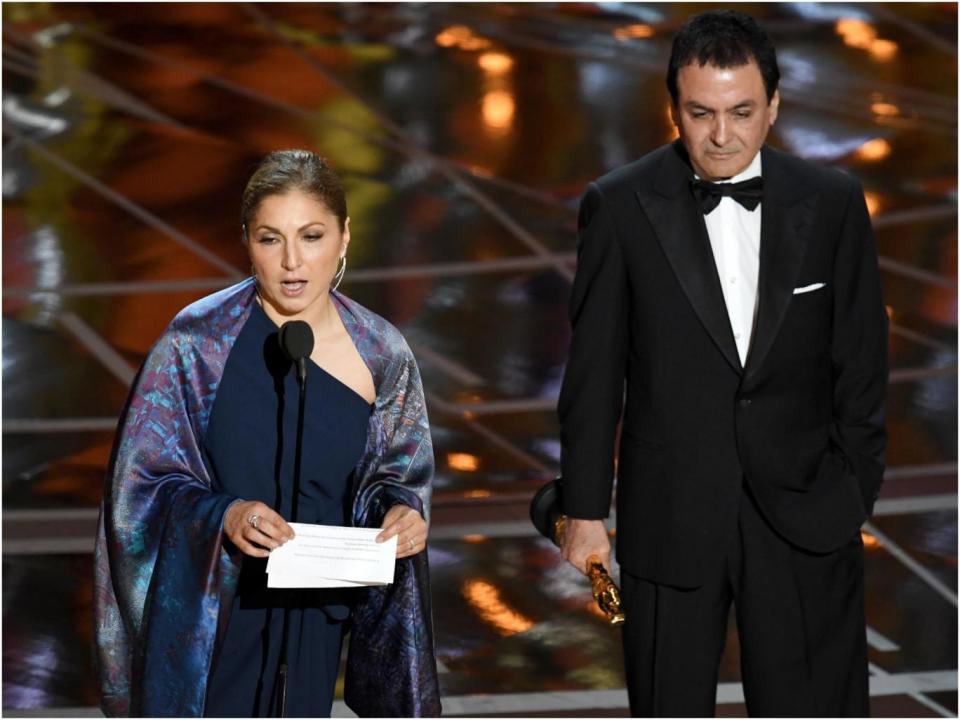 Anousheh Ansari at the Oscars (Getty)