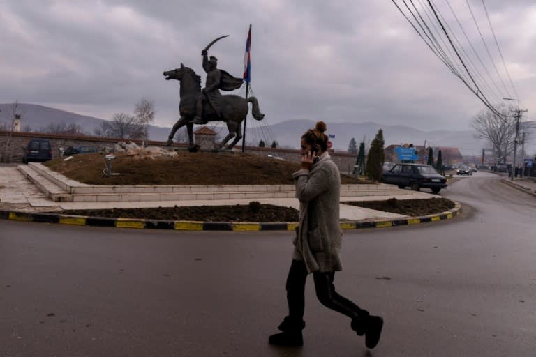 Kosovo Serbs are dispersed in small enclaves like Gracanica