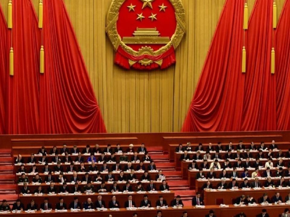 中國大陸第13屆全國人大第三次會議，會中預計審議「香港版國安法」，提前實施「一國一制」，引發各界關注。美國國務院警告，將強烈譴責。(特約記者戚海倫報導)