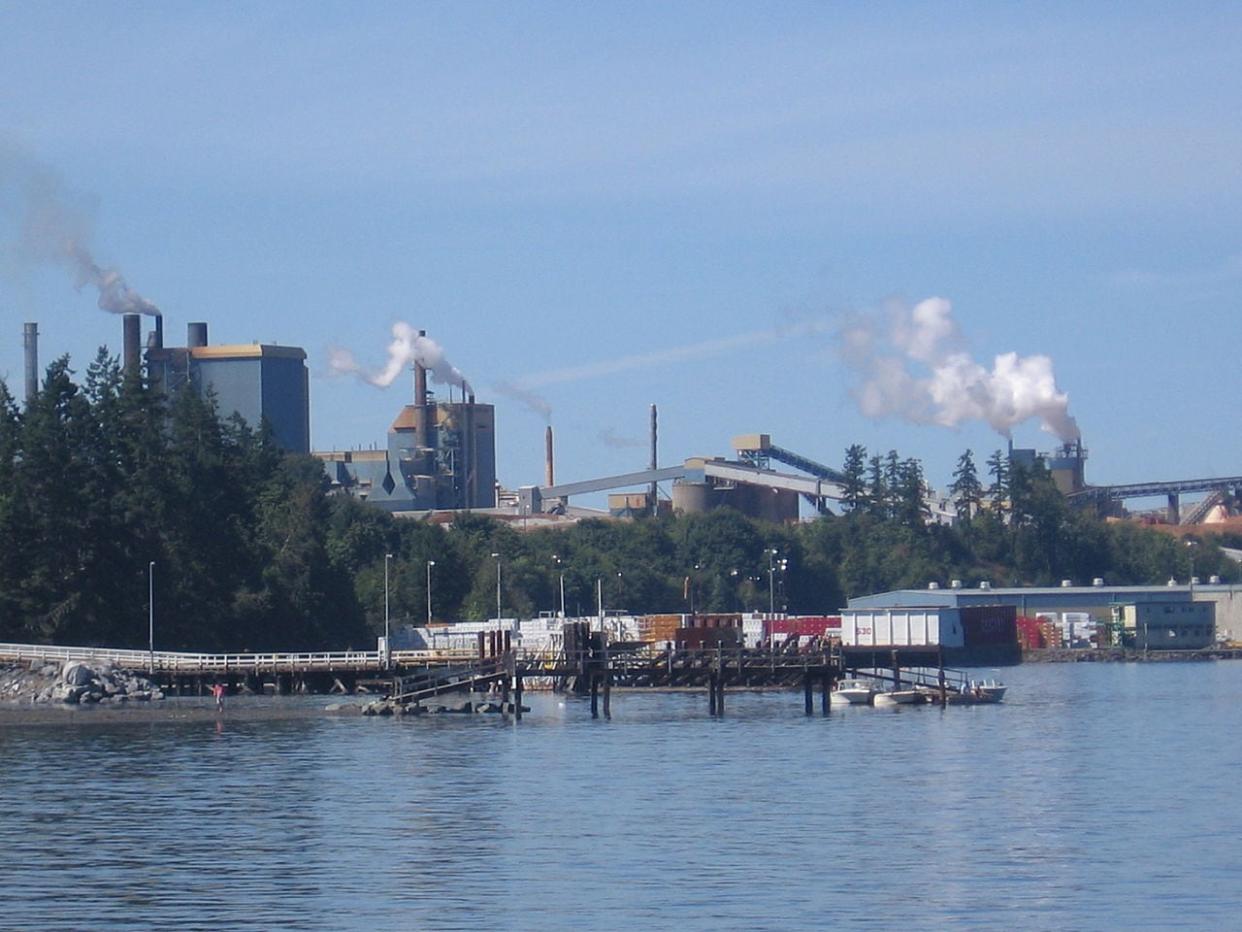 Approximately 75 employees at the Crofton mill, about 74 km northwest of Victoria, will be out of a job as owner Paper Excellence announced an indefinite curtailment of its paper operations. (Kaiser matias/Wikipedia - image credit)