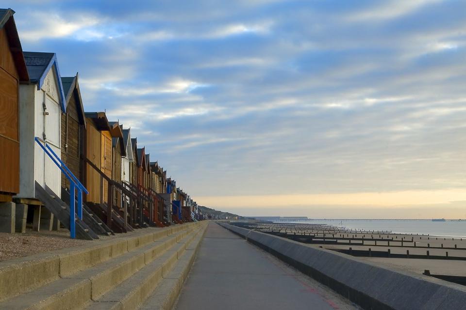 <p>Miles of flat sand ideal for sunbathing, running, games or just building a really big sandcastle. If the sea’s calm it’s a lovely spot for a swim too, and don’t get us started on the cute pastel-coloured beach huts (some are for <a href="https://www.beachhuts4hire.co.uk/33/beach-huts-for-hire/hire/Frinton-on-Sea--Essex.aspx" rel="nofollow noopener" target="_blank" data-ylk="slk:hire;elm:context_link;itc:0;sec:content-canvas" class="link ">hire</a>), which line the promenade - track down the ones recently renovated on BBC’s Interior Design Masters.</p><p><a class="link " href="https://www.airbnb.co.uk/" rel="nofollow noopener" target="_blank" data-ylk="slk:FIND AN AIRBNB;elm:context_link;itc:0;sec:content-canvas">FIND AN AIRBNB</a></p>