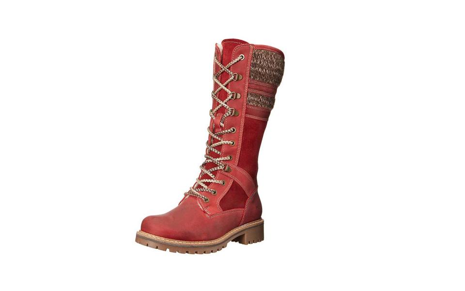 Bos. & Co. Women's Holding Snow Boot (in Red)