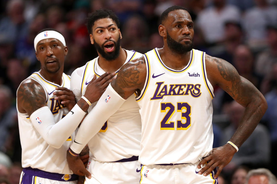 After facing criticism for a soft schedule, the Lakers scored a convincing road win against the No. 2 team in the West. (Matthew Stockman/Getty Images)