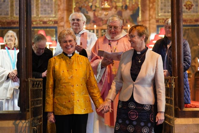 Same-sex couple church blessings